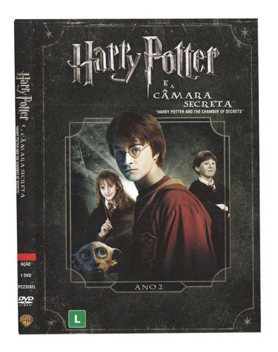 Harry Potter E A Câmara Secreta - Dvd - Emma Watson - Daniel Radcliff