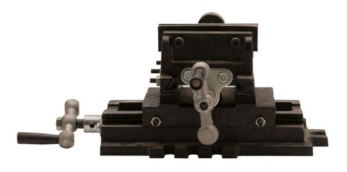 Morsa Plana En Cruz 100 Mm 4 Base Para Taladro De Banco Pro