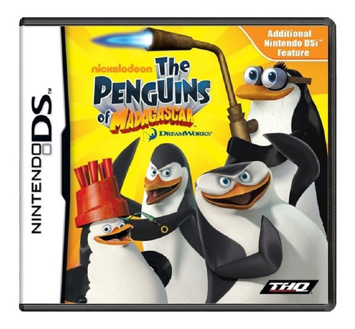 Los Pingüinos De Madagascar Para Nintendo Ds (Reacondicionado)