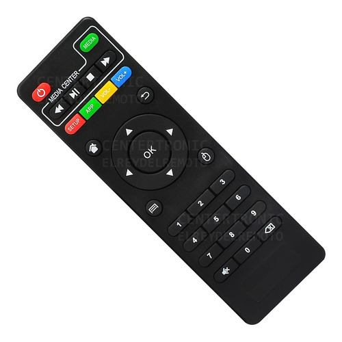 Imagen 1 de 5 de Control Remoto Para Tvbox Convertidor Smart Tv Box Android