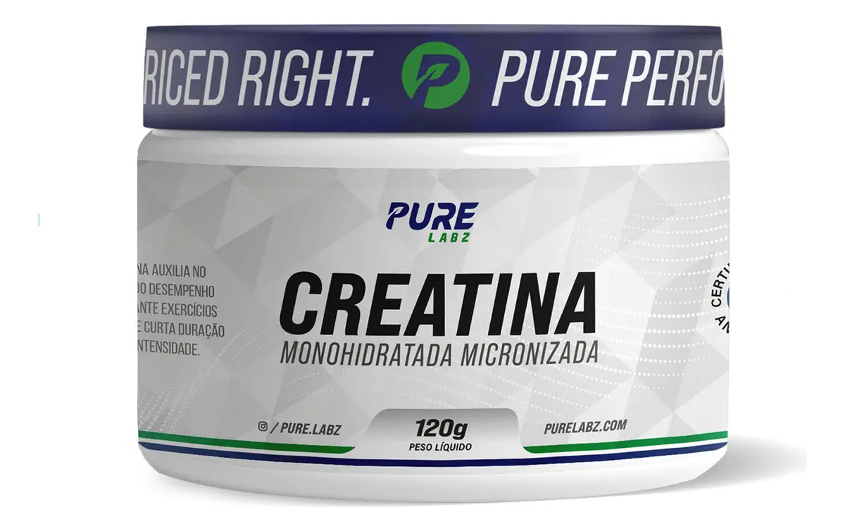 Creatina Pura 120g Pure Ingredients