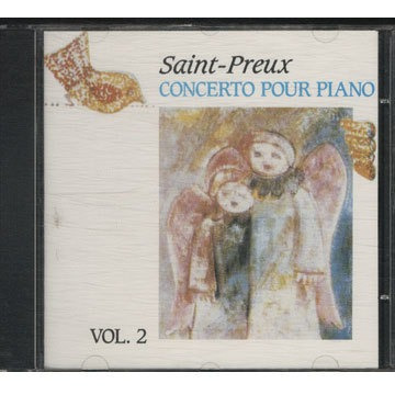 Cd Saint Preux   Concerto Pour Piano Vol 2