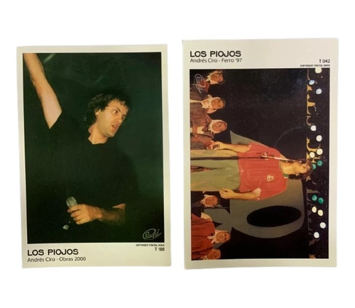 Fotos Para Coleccionistas Los Piojos Obras 2000 / Ferro 1997