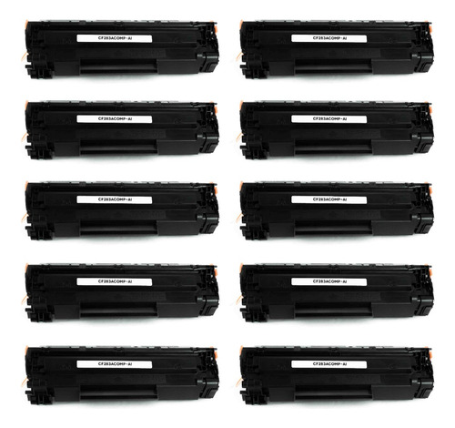 10 Pza Toner Corona Cf283a 83a Compatible Con M126a