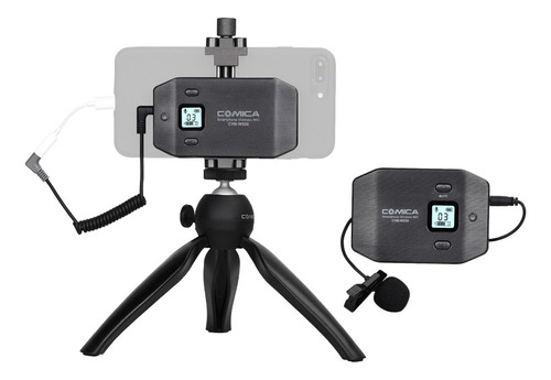 Comica Cvm-ws50 (c) Smartphone Sem Fio Uhf De 6 Canais