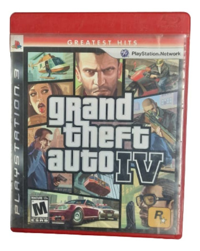 Grand Theft Auto Iv  Standard _ps3_  Mídia Física Usado 