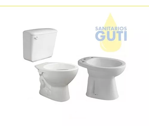 Juego Baño Completo Griferías Accesorios Sanitarios Ferrum – Sanitarios Guti