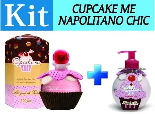 Lacqua Di Fiori Kit Cupcake Napolitano Chic Perfume Emuls o