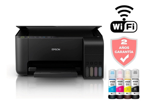 Impresora Multifuncion Epson L3150 Wifi Ecotank Continuo Amv