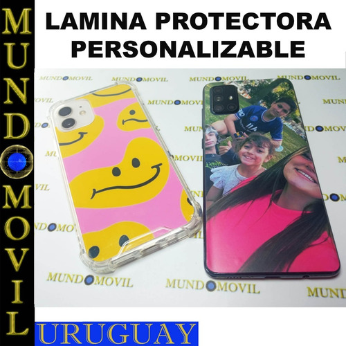 Imagen 4 de 4 de Funda Samsung S22 S21 Mas Protector Personalizado Doble Capa