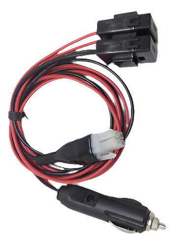 6 Cable De Alimentación De Mechero Dc Pin Kenwood Icom Ic-70