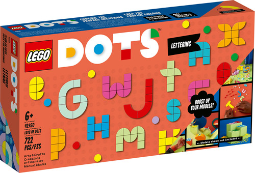 Lego Dots Lotes De Dots 41950 - Azulejos Con Letras, Kits De