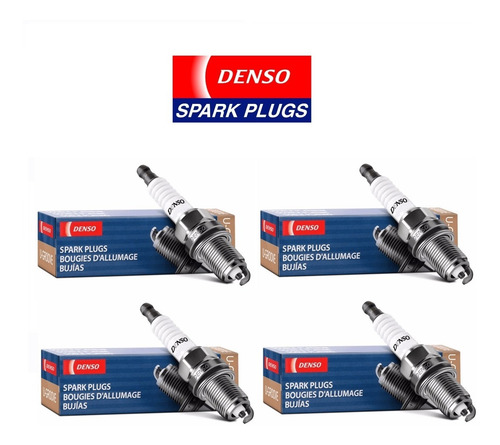 Kit X 4 Bujias Denso Equiv Ngk Bkr6e Bosch Fr7dc