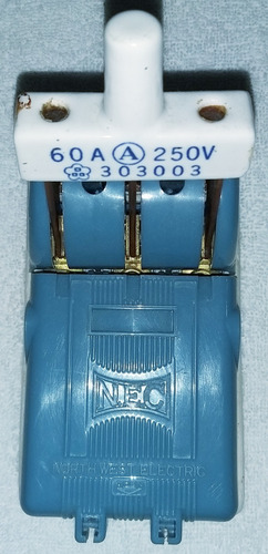 Cuchilla Trifasica 60 Amp 250 V. Marca North West Electric