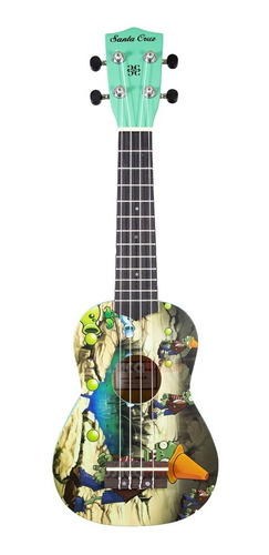 Santa Cruz Uk300-js Ukelele 21 Plantas Vs Zombis Musicapilar