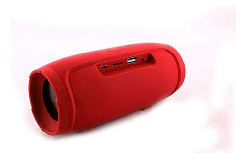 Alto-falante USB Sd Charge Mini 3+ Bluetooth, cor vermelha