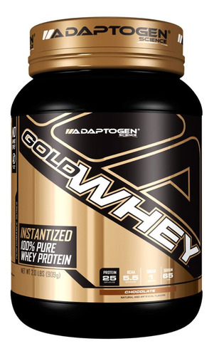 Whey Protein Gold Whey 909 Gr Strawberry Adaptogen Science