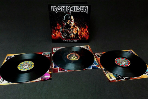 Iron Maiden The Book Of Souls Live Chapter Vinyl Lp