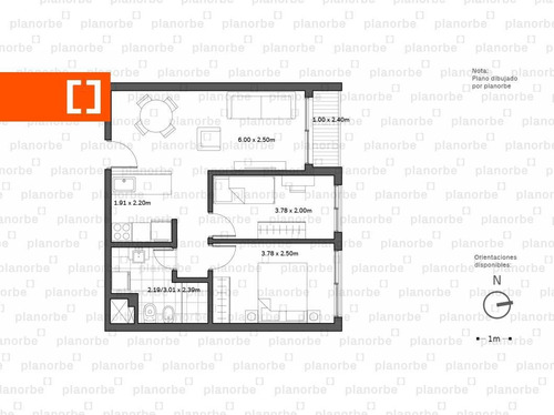 Venta De Apartamento Obra Construcción 2 Dormitorios En Palermo, Ventura Soho Unidad 812