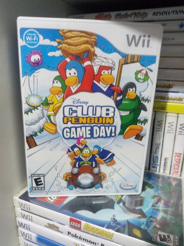 Juego Para Nintendo Wii Club Penguin Gane Day Disney Wiiu 