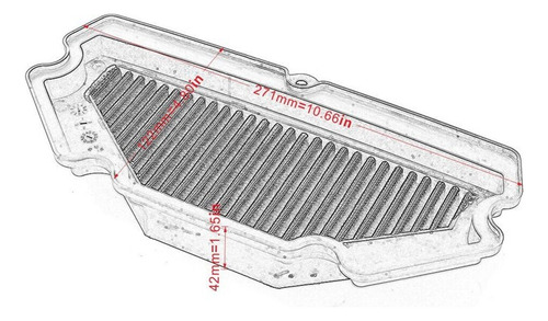 Filtro De Aire Kawasaki Ninja 650 2012-2015 100% Lavable
