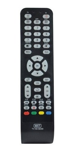 Imagem 1 de 4 de Controle Remoto Receptor Digital Oi Tv Hd Ses6 Mxt 01270