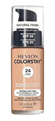 Revlon Colorstay Makeup Para Piel Normal / Seca Spf 20, Base