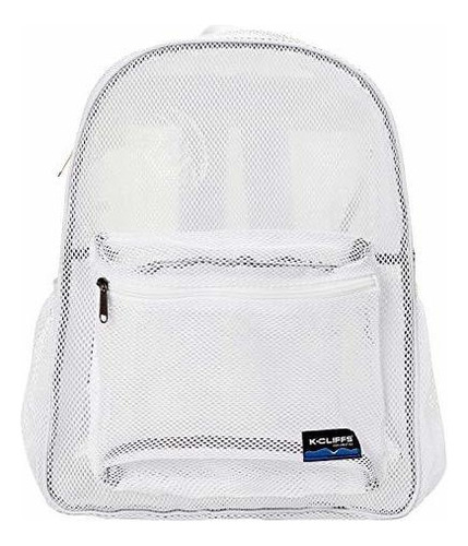 Morral Casual - Heavy Duty Classic Gym Student Mesh See Thr