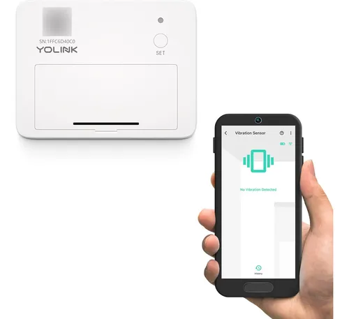 Sensor De Vibración Yolink Ys7201-uc 400m Alerta Sms/email