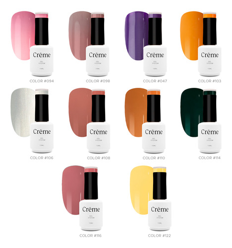 Kit Profesional Esmalte Gelish Lampara Uv Creme Todo En Uno
