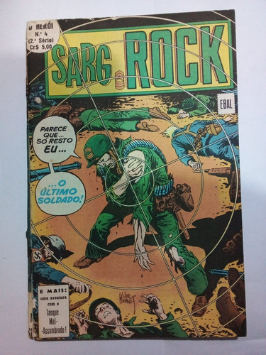 Sarg. Rock (o Herói Em Formatinho) 2a Série - N° 4 - Ebal