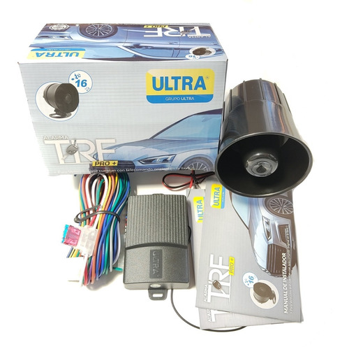 Alarma Ultra Trf, Se Adapta Al Control Original Del Auto