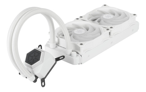 Imagen 2 de 10 de Cpu Watercooling Silverstone Pf240-argb-v2 240mm Blanco !