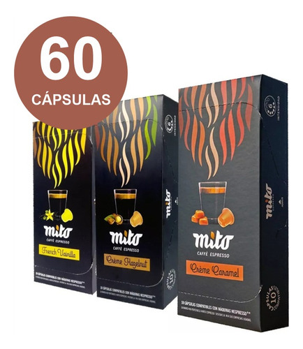 Combo 60 Cápsulas Para Nespresso - Tostado De Especialidad