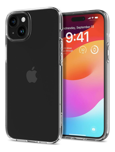 Capa Case Original Spigen Liquid Crystal Para iPhone 15 Plus