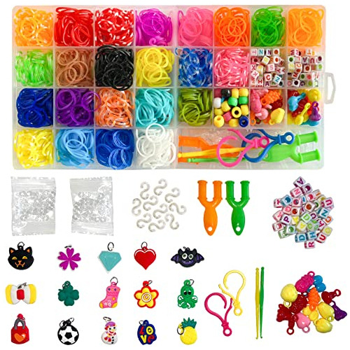 Nicale Loom - Kit De Pulsera De Goma Para Niñas, Niños, 1500