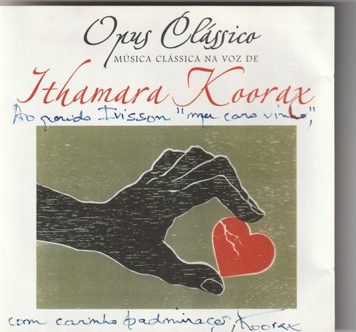 Ithamara Koorax Opus Clássico ( ,mpb,jazz , Classic (Usado)