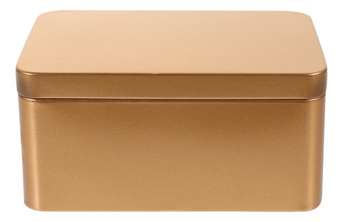 Caja Rectangular De Hojalata, Miniportátil, Para Guardar Hoj