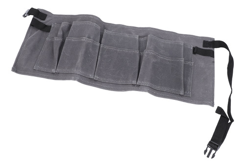 Riñonera De Lona Para Herramientas De Electricista, Gris