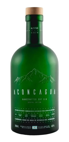 Gin Aconcagua Edición Especial Lima & Lemongrass 750 Ml