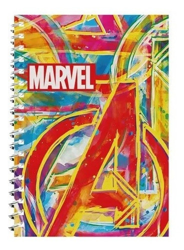 Caderno De 1 Matéria Marvel Vingadores Disney Culturama