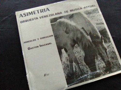 Dv1 Asimetría Raro Vinil Jazz Gonzalo Mico , Frank Zappa (Usado)