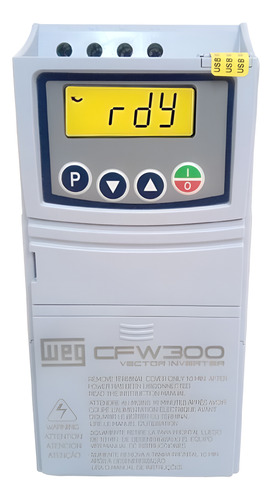 Inversor De Frequência Weg Cfw300 1,5cv 380v 2,6a 14146822