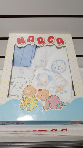 Ropa, Conjuntos, Ajuar En Algodón Pima Para Bebé Marca Narca