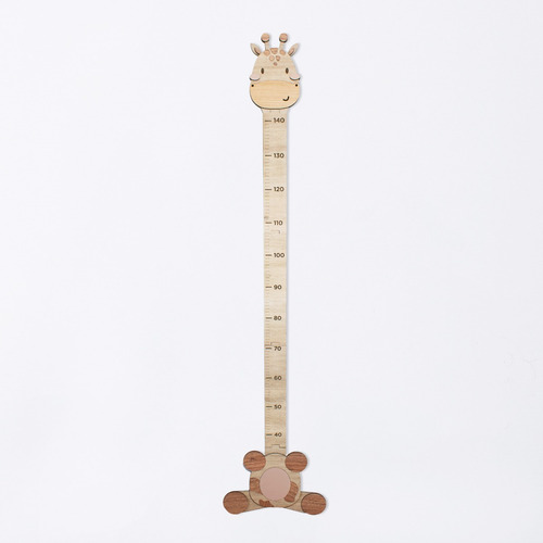 Medidor De Estatura Niños Madera Regla