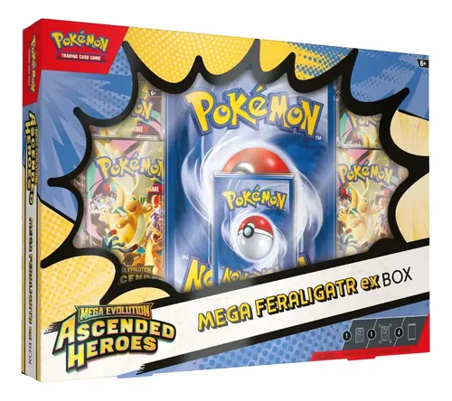 Ascended Heroes メガオーダイルex BOX Mega Evolution: Ascended Heroes - Mega Feraligatr Ex Box