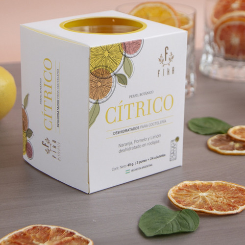 Imagen 4 de 9 de Pack Citrico Deshidratado Garnish Cocteleria Mixologia