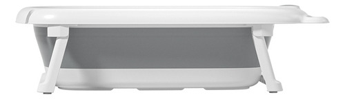 Bañera Bebe Plegable Con Tapon Indicador De Temperatura Color Gris Bali