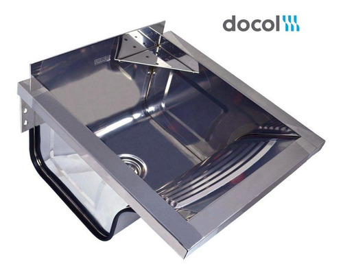 Tanque Inox Docol Para Fixar Na Parede 44x47cm