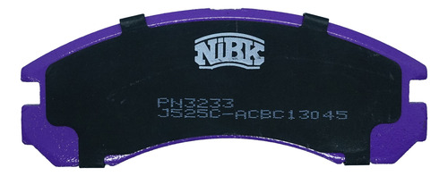 Pastillas De Freno Mitsubishi Nimbus 2.4 2000 Nibk Delantera